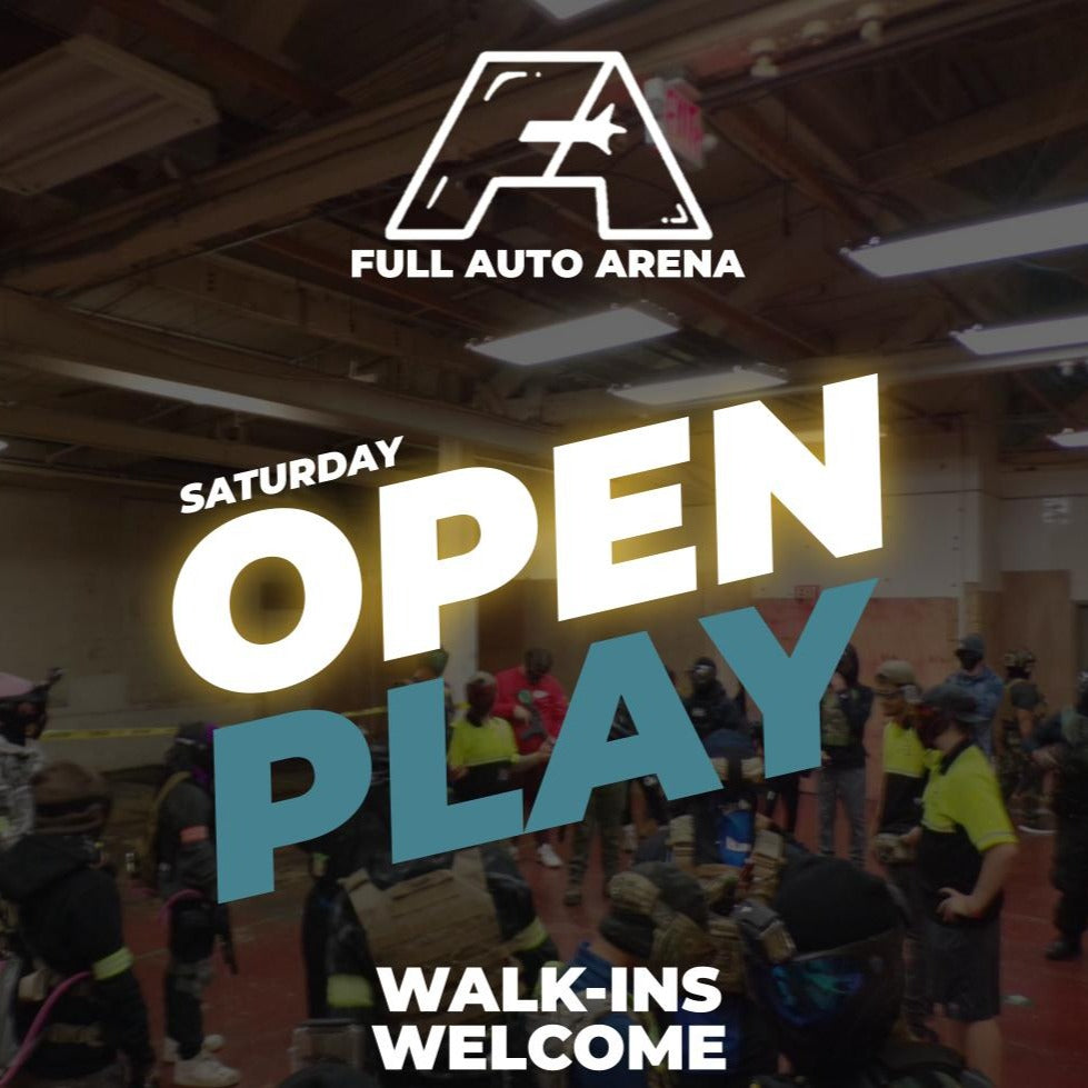 OPEN PLAY 11/1/25 SATURDAY