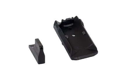 Action Army Steel RMR Adapter & Front Sight Set For AAP01 GBB Airsoft Pistol