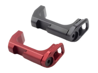 Action Army AAP-01  Extended Magazine Release Black Red
